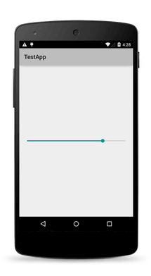 slider android