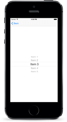 list-picker ios