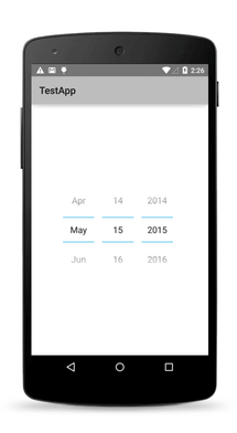 date-picker android