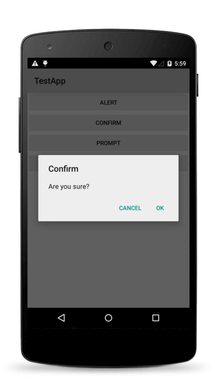 dialog-confirm android