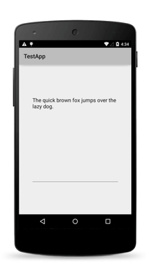 text-view android